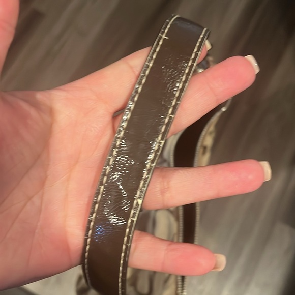 Coach logo canvas bag with dust bag - Picture 15 of 17